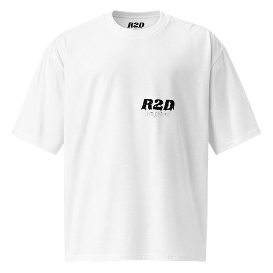 Reg2rd logo drain oversized tee